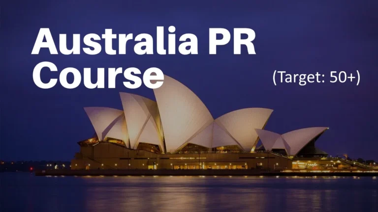🇦🇺 Australia PR Course (Target: 50+)